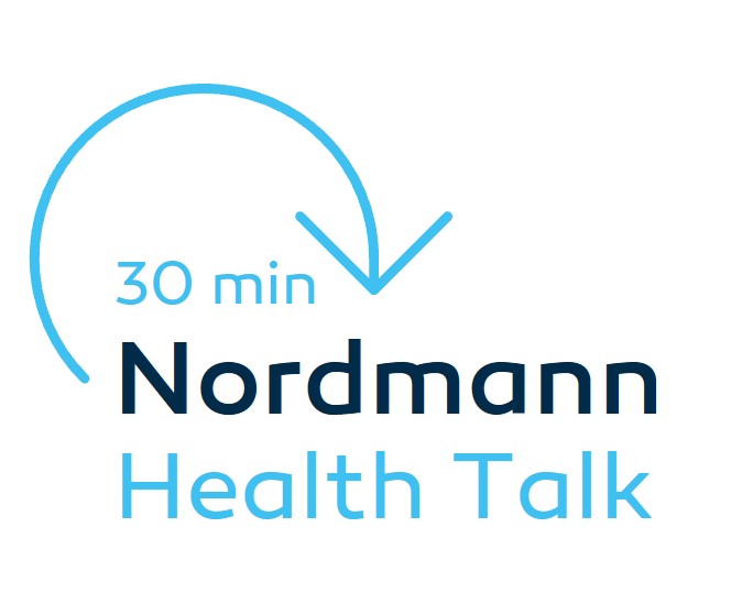 logo, 30 min. Nordmann Health Talk
